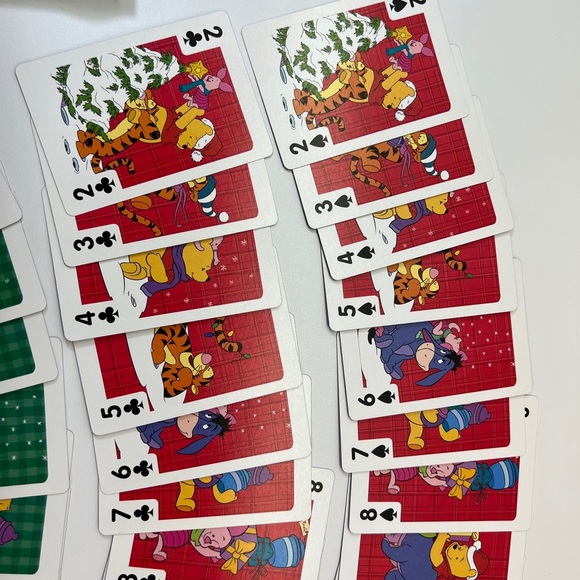 Bicycle Disney Winnie the Pooh Deck of Playing Cards Holiday Playing Cards RARE - Picture 4 of 16